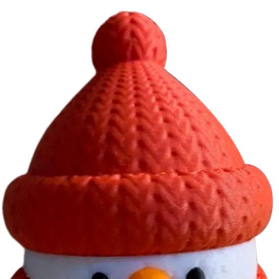 3D-печатное украшение снеговик, сделай сам, сборка, мини-текстурированная фигурка снеговика, настольное украшение снеговик для дома, офиса, стола, Рождества