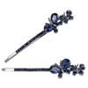 Accessories Women Girls Barrette Hairpin Bling Headwear Edge Clamp Crystal Rhinestone Hair Clip