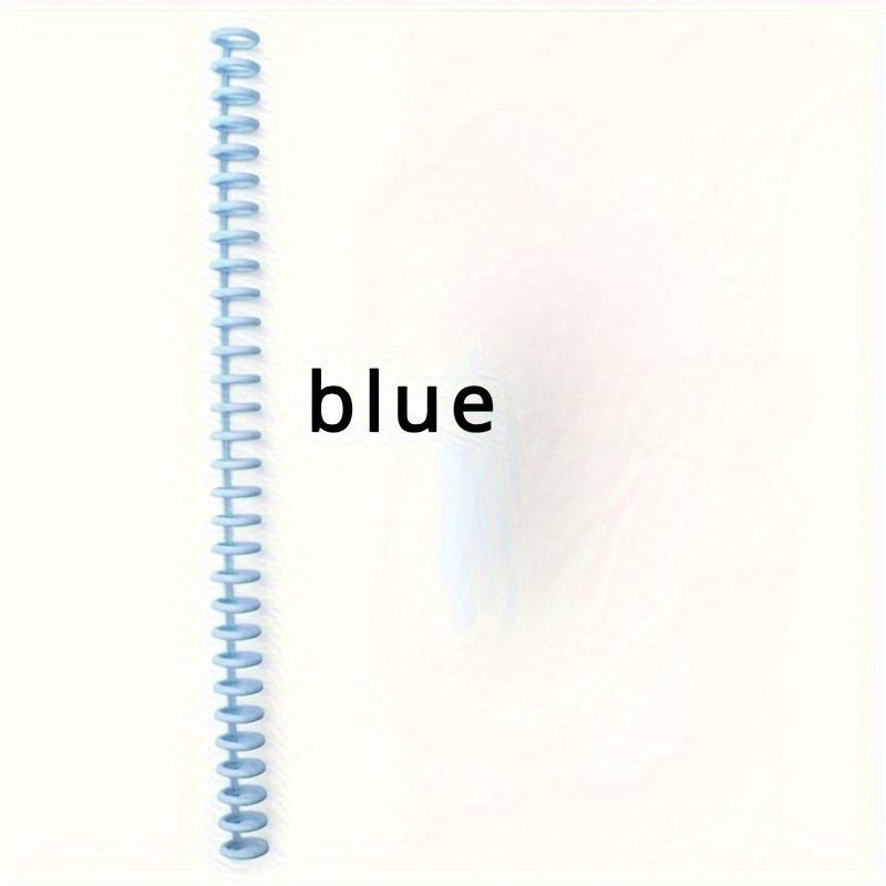 30 отверстий Пластиковые кольца для переплета на пружине для листов формата А4, для блокнотов, канцелярские товары, офисные принадлежности - ПП материал