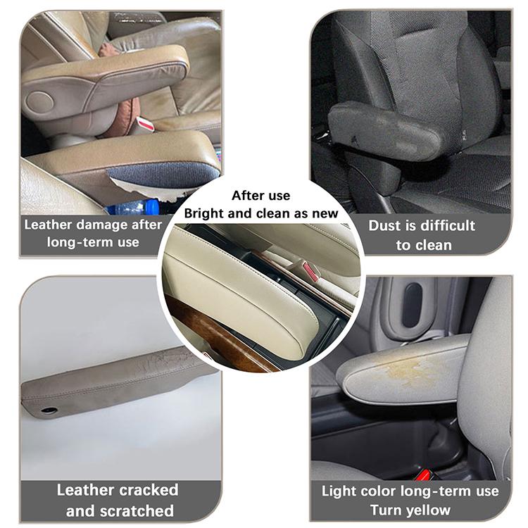 2 PCS For Land Rover Freelander 2 2007 2008 2009-2015 Car Side Seat Armrest Cover Artificial Leather Precision Contour Matching