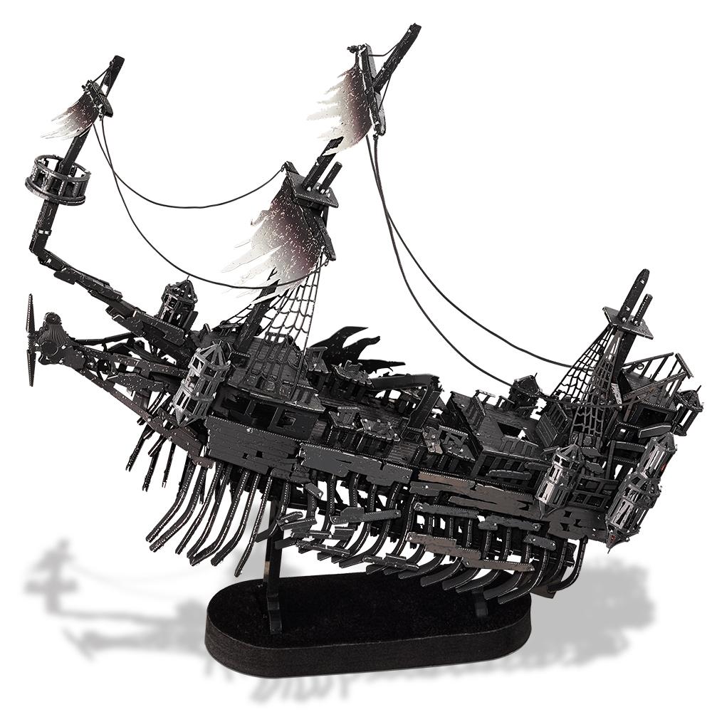 Piececool Металлические головоломки Пиратский корабль Строительные блоки Королева Месть Лодка Игрушки Пазл Рождественские подарки для взрослых