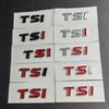 3D ABS TSI Car Logo Emblem Car Trunk Badge Decal