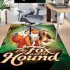 Fox Hound Adventure Carpet For Playroom Bedroom Living Room Sofa Home Decorkids Game Area Rug Nonslip Floor Mat
