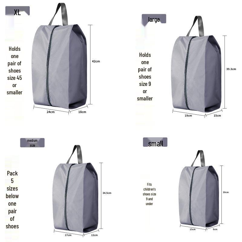 Портативная, складная сумка для хранения обуви - Пыле- и влагозащищенная, большой вместимости, разных размеров