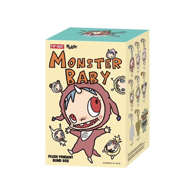 POP MART POLAR-Monster Коллекция Baby Серия Плюшевый кулон Вер.1 слепой бокс