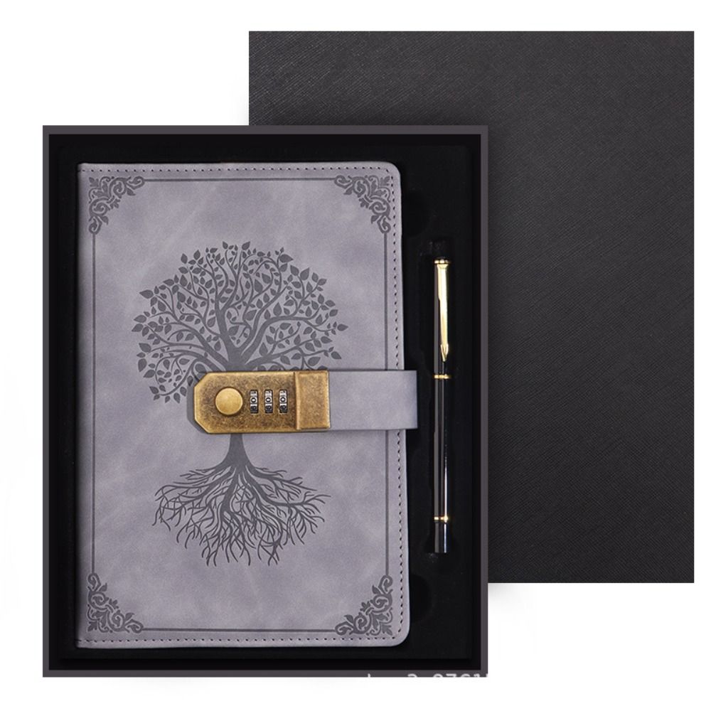 Дневник Книга А5 Блокнот с Замком Защита Секретов Журнал Путешественников Пароль Блокнот Письмо