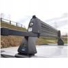 Ski rack for 3 pairs of skis Ski holder for 2 boards AMOS SKI LOCK Aluminum