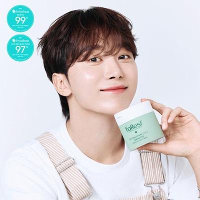 Увлажняющие подушечки Green Finger Forest Phyton Cica Serum Pads 70 листов