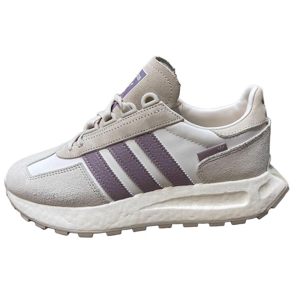 Adidas Originals Retropy E5 Comfortable Slip-Resistant Durable Low-Top Lifestyle Shoes Unisex Sneaker Gray White JQ0008