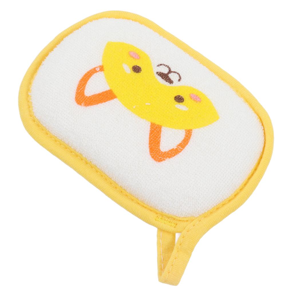 5pcs Baby Bath Brush Soft Sponge Cartoon Pattern Multipurpose Kids Bath Cotton Brush for Babies