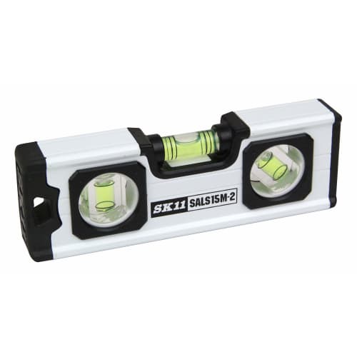SK11 (SK11) Aluminum Level Slim SALS15M-2 with Magnet, 150mm