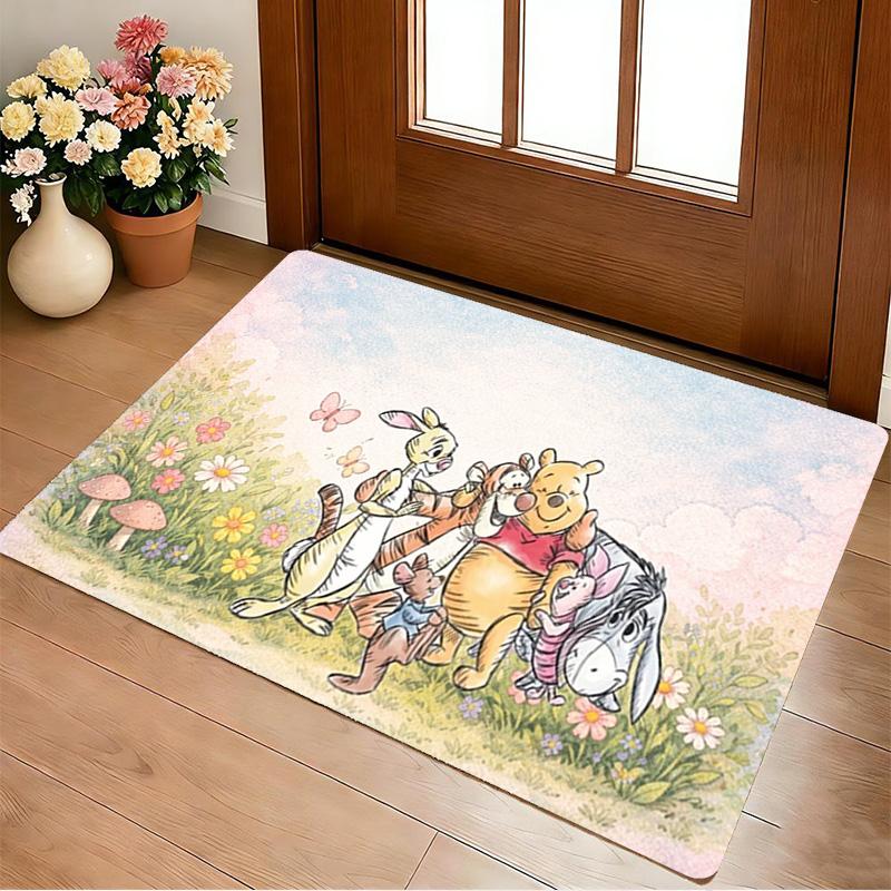Springtime Friends Living Room Nonslip Area Rug Soft Carpet For Bedroom Game Playroom Sofa Office Home Decor Doormat Christmas Gift C922222