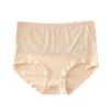 Crochet Flower Lace Stitching Hip Lifting Women Briefs High Waist Control