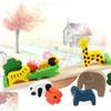 Animal Seesaw Balance Beam - Educational Stacking Blocks for Ages 3-6