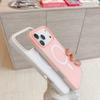 Роскошный Чехол 2-в-1 Конфетного Цвета для iPhone 17 16 15 14 Plus 13 12 Pro Max Магнитная Беспроводная Зарядка Матовый Мягкий Чехол для Magsafe