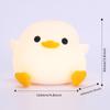 Cartoon Duck Night Light Usb Rechargeable Bedroom Bedside Night Lamp Gift Birthday Dimmable Soft Led Decoration