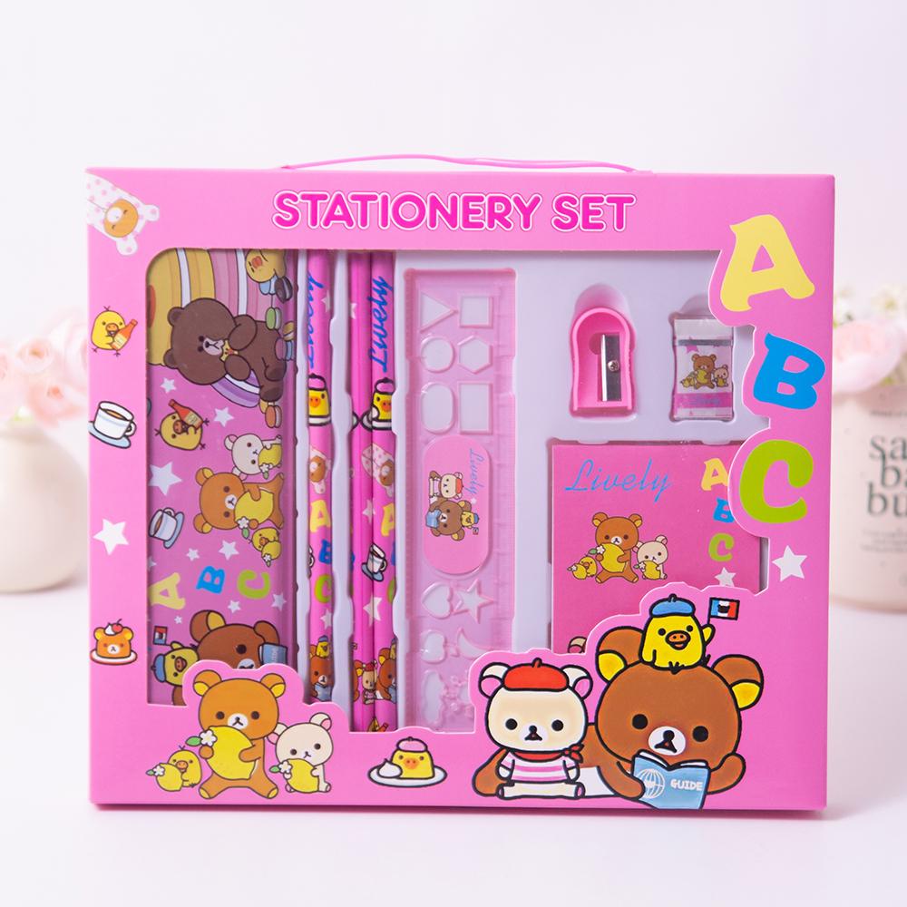 Подарочный набор "Сумка и Канцелярия" на 1 июня для детей - Подарок на День Рождения и Школьные Принадлежности