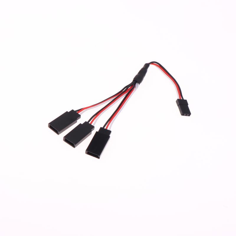 Servo Extension Cable 150mm/200mm Long For Model Cars Ships Aircraft 1 To 2/3/4 Y-lines