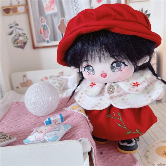 1 комплект ролевых игрушек, аксессуары, милая человеческая кукла, повседневная одежда, платье-майка, хлопковая одежда