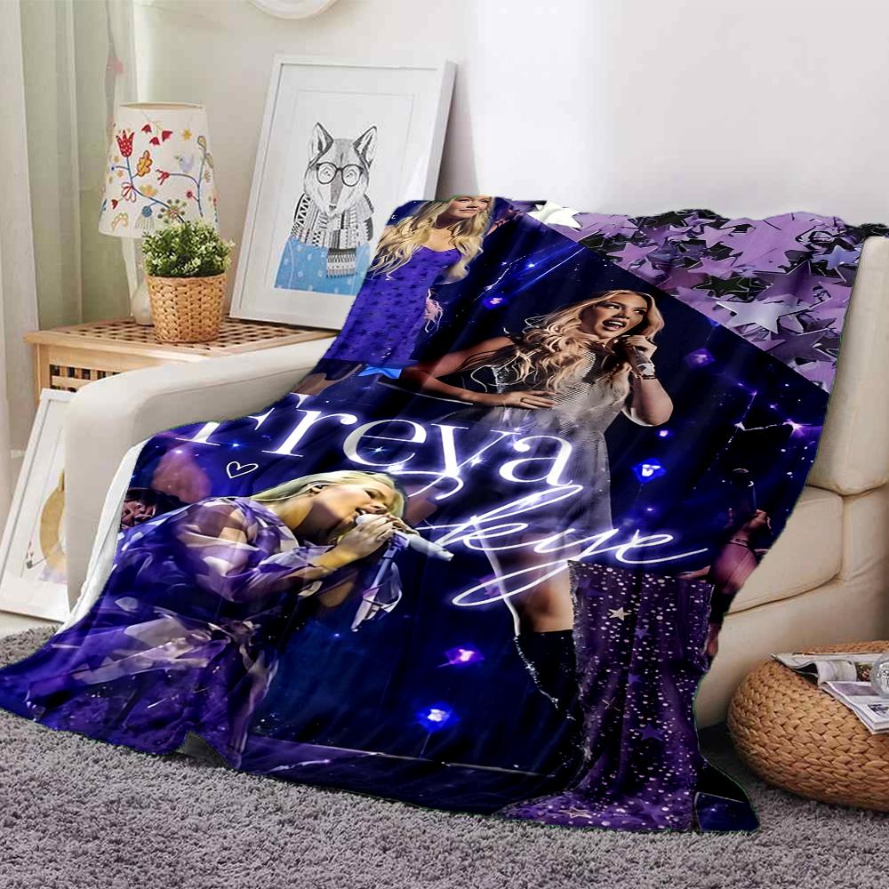 1Pc Freya Skye Performance Blanket Soft Throw Blanket For Home Bedroom Bed Sofa Travel Office Solid Christmas Blanket