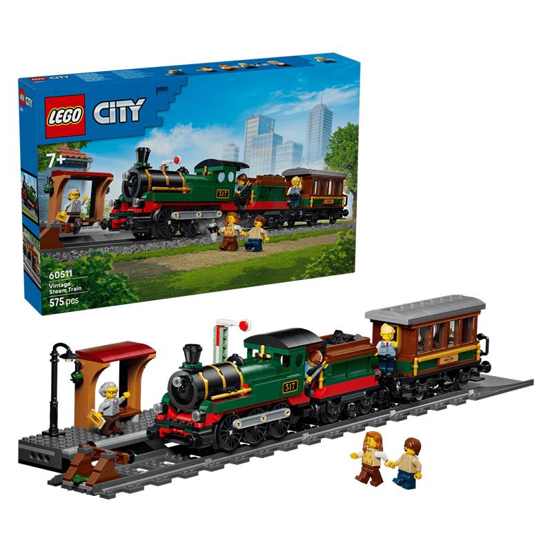 LEGO 60511 Городской Винтажный Паровозик
