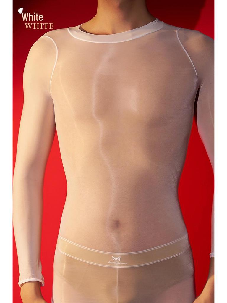 Блестящее сексуальное нижнее белье больших размеров для мужчин и женщин - Гладкие и эротические чулки и топы.