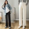 Real Shot Maternity Pants Spring New Wide-leg Pants Mopping Pants Thin Straight Pants Grandma Pants
