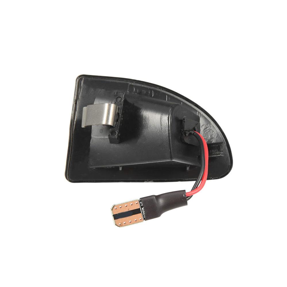 2 шт. Передний динамический светодиодный боковой габаритный фонарь указателя поворота для 07-14 Smart Fortwo W451