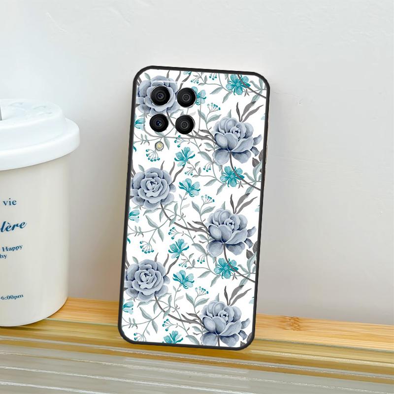 Чехол с рисунком Цветы Природа Листья Для Samsung Galaxy M21 M31 M11 M13 M54 M34 M14 M56 M36 M16 M53 M32 M52 M35 M55 M15 M06