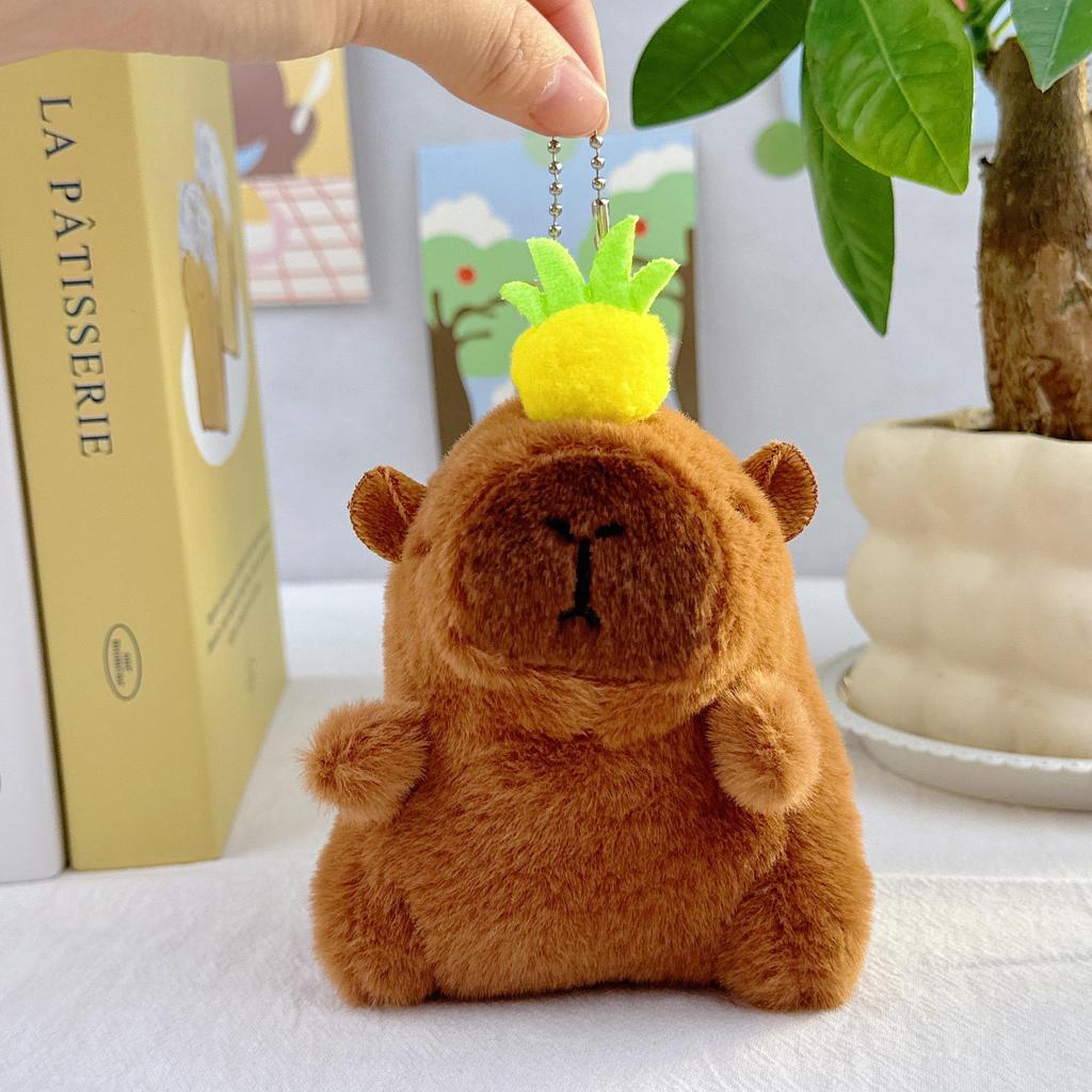Popular Guinea Pig Plush Keychain - Cute Cavy Backpack Charm & Ornament