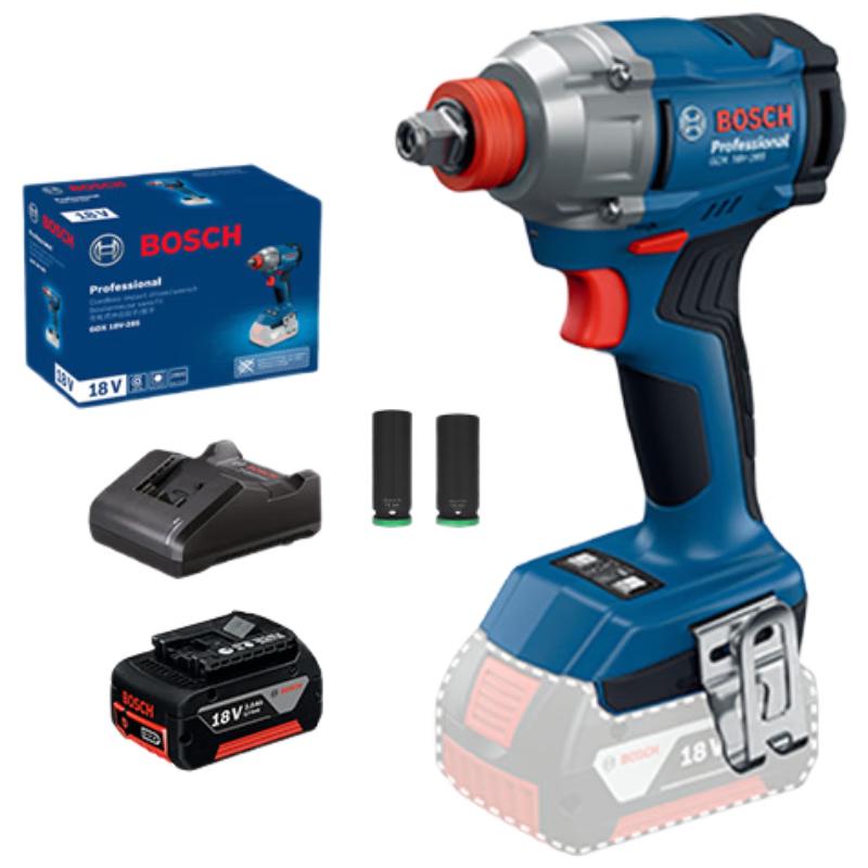 Bosch 18V Cordless Lithium-Ion Impact Wrench & Driver CN plug (adapter included)
