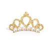 5Pcs Pet Small Dogs Cat Faux Pearl Crown Shape Bows Hair Clips Head Decoration for Pets Puppy Hairpins Decor Grooming Accessoires
