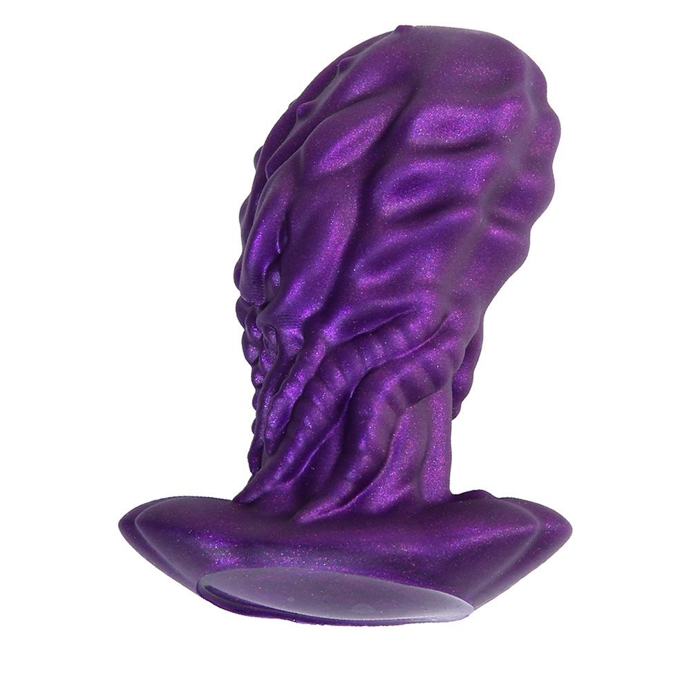New Purple Octopus Anal Plug For Men And Women Vaginal Plug Silicone Anal Expansion Device Sex Toy