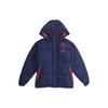 Arsenal Hooded Football Down Jacket Men Outerwear Blue FQ4111