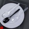 Мини Пластиковые Ложки Столовые Ложки Для Желе Мороженого Десерта Закуски Пластиковая Ложка Для Вечеринки