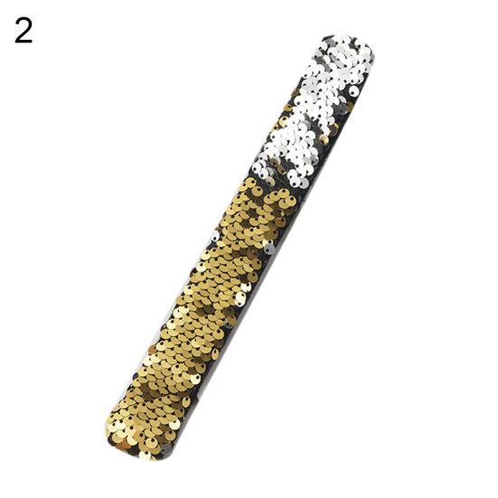 Блестящий детский браслет с блестками и браслетом, повязка на голову, подарок для вечеринки