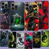 Крутой чехол для телефона с ксеноморфом из фильма «Чужой» для iPhone 17 Air 15 Pro 14 Plus 16 Pro Max 17E 16E 12 13 Mini 11 Чехол Милый Fundas