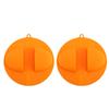 2PACK Silicone BBQ Grill Mitts Heat Resistant Oven Mitts Heat Resistant Gloves  Smoking