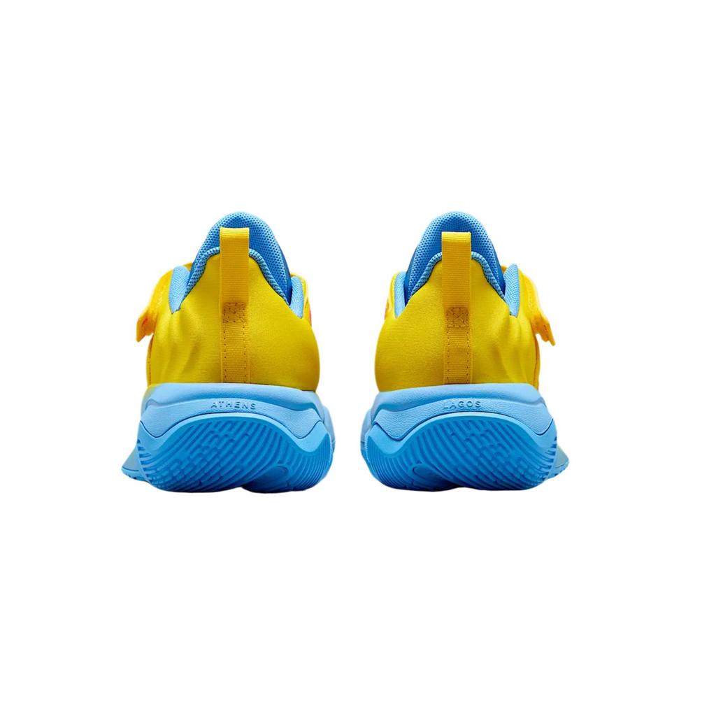 Nike Giannis Immortality 4 PS Кроссовки для детей Candy Funhouse Желтая молния Университетский синий FZ6733-700