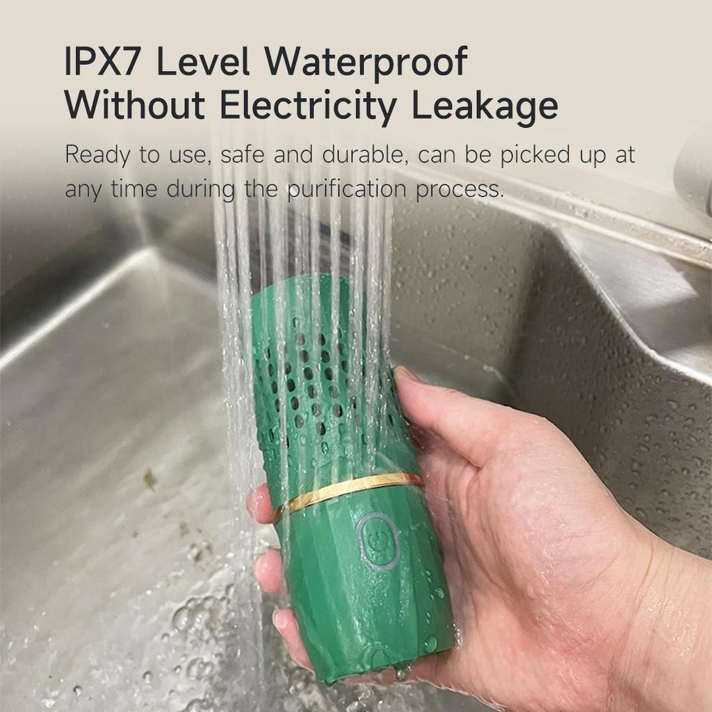 Fruit And Vegetable Washing Machine Hormone Reduction Bacteria Killing Cleaner Device for Cleaning Fruit,Vegetable,Rice,Tableware