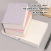 A6 Extra Thick Leather Notebook, Blank/lined Pages, Student Leather Notepad, Drawing Book, Business Meeting Record Book, Mind Map