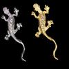 Автомобильная 3D-наклейка Diamond Gekko Japonicus, эмблема на автомобильный мотоцикл, значок, металлические наклейки, наклейка на окно автомобиля, декор для аксессуаров
