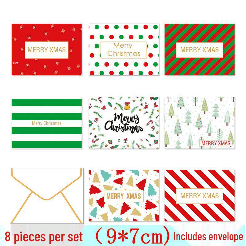 24PCS Christmas & Thanksgiving Greeting Card Set - Festive Holiday Designs for Gifts