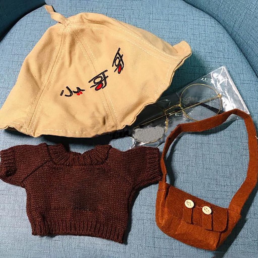 Аксессуары для кукол 30 см, плюшевая кукольная одежда, кукольная одежда, съемная одежда для плюшевых игрушек