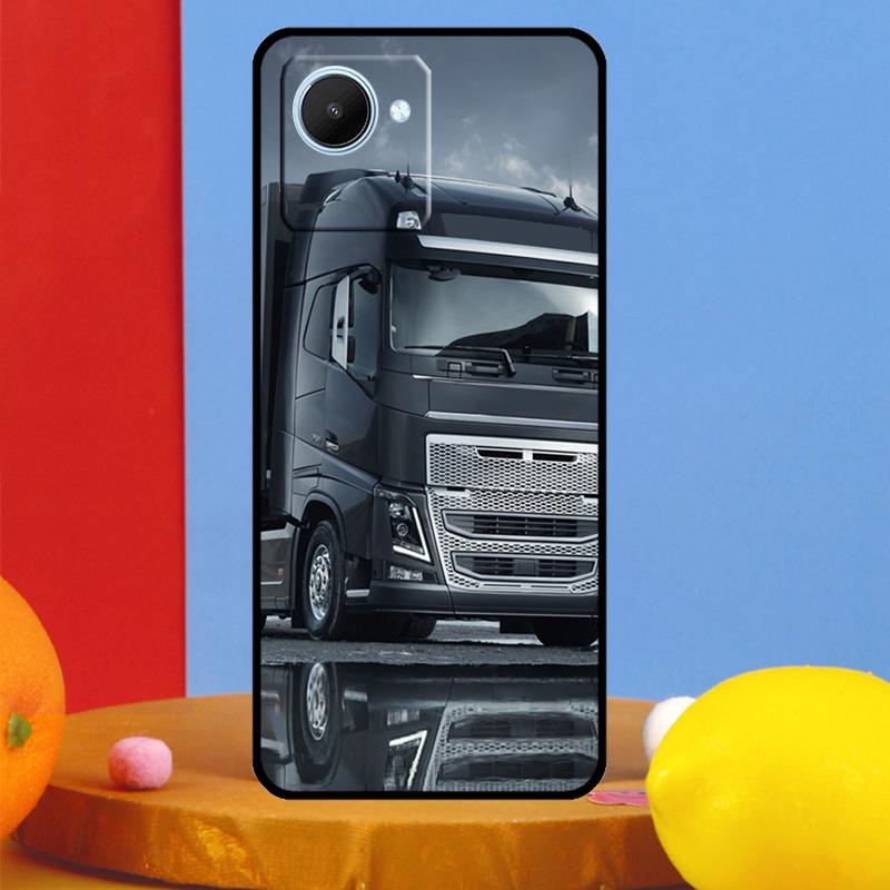 Cool Heavy Truck Car For Realme 14 Pro Plus 10 11 12 13 15 Pro C67 C65 C63 C61 C55 C53 C51 C71 C75 GT7 Pro Case