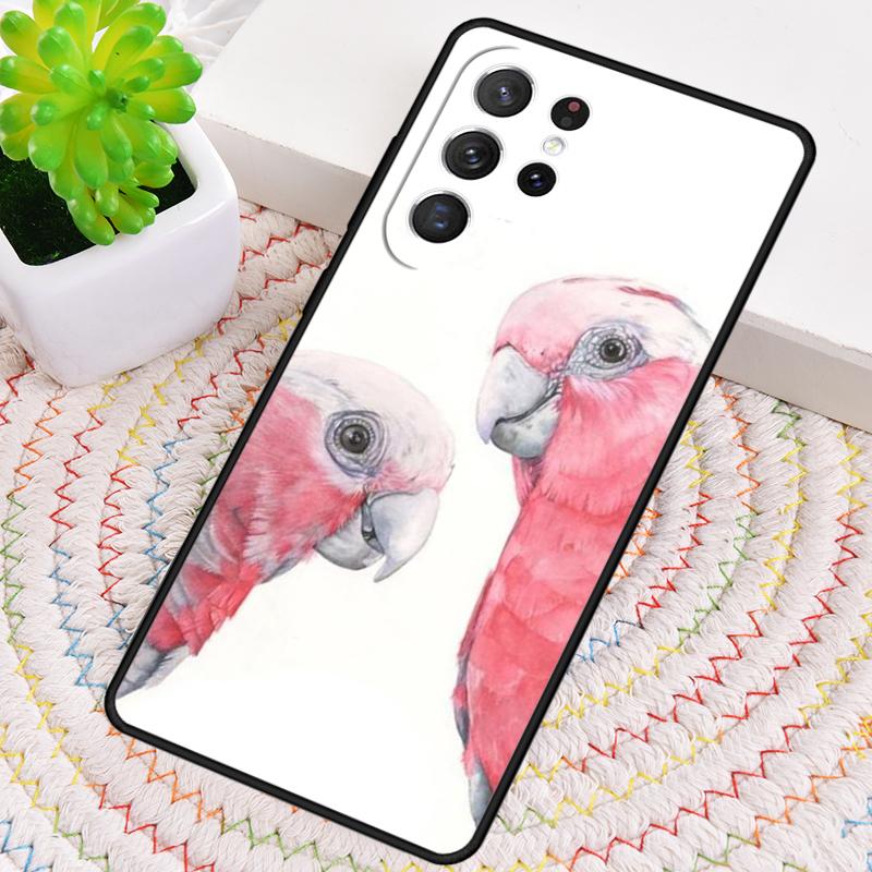 Чехол для телефона с изображением попугаев и птиц для Samsung Galaxy note 10 pro S26 Ultra S23 S24 FE S25 S21 S22 PLUS ударопрочный