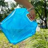 Large Capacity 5L Portable Folding Water Bag With Valve, Suitable For Outdoor Mountaineering, Camping, Plastic Soft Water Storage Bag