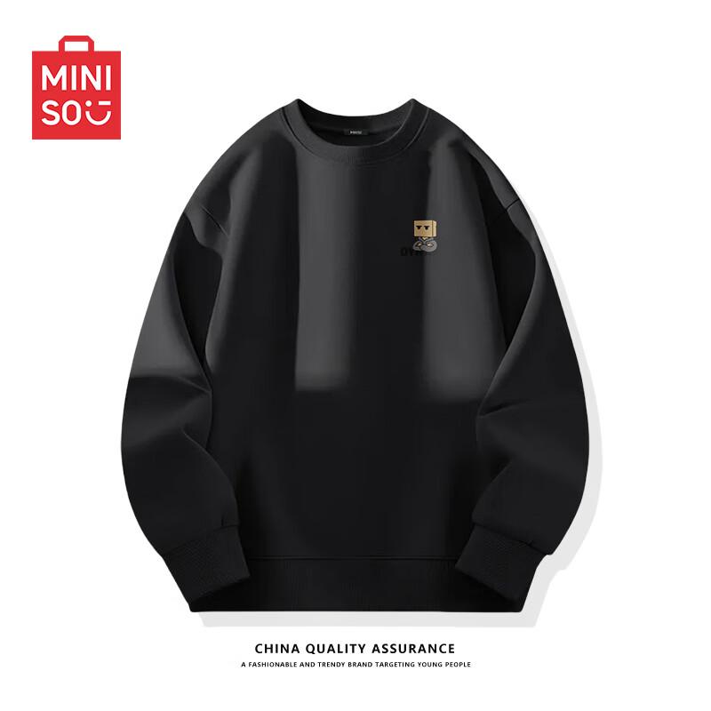 Мужской свитшот оверсайз с круглым вырезом MINISO