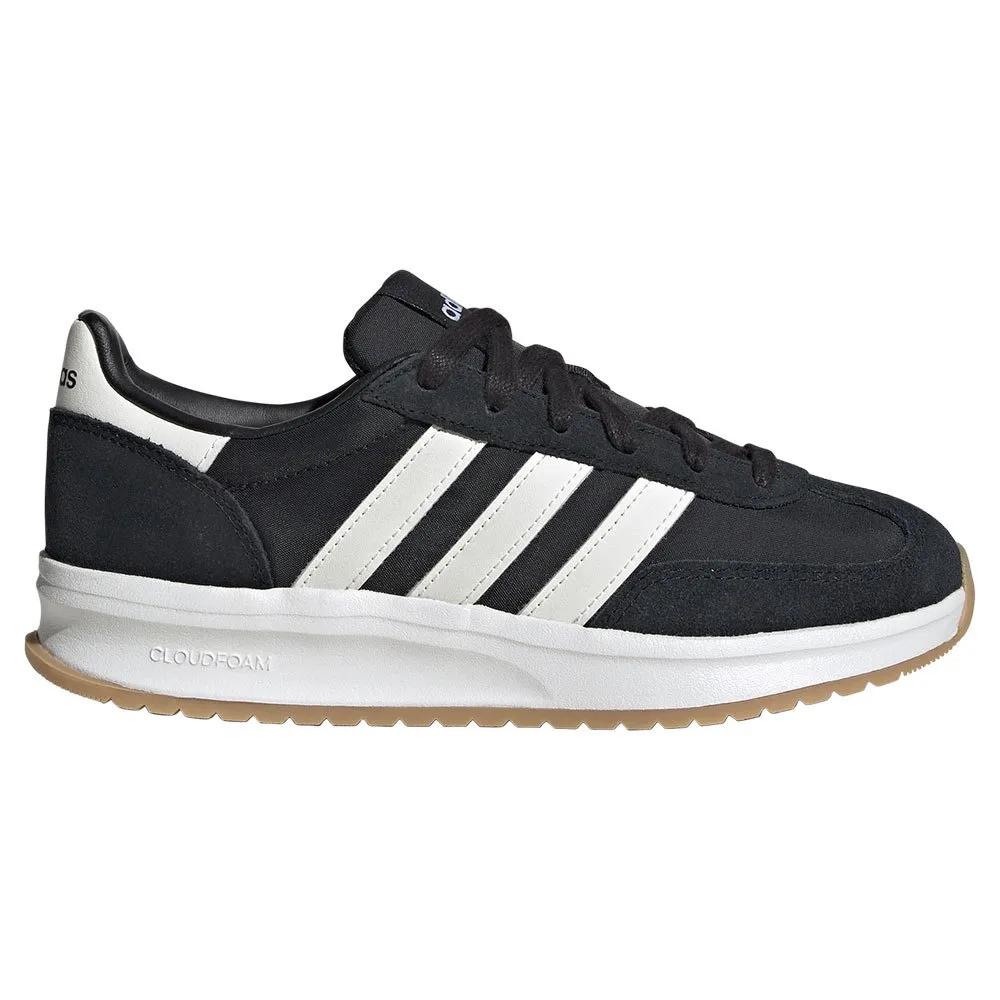 Adidas run 70s 2.0 sneakers leather textile Black/White