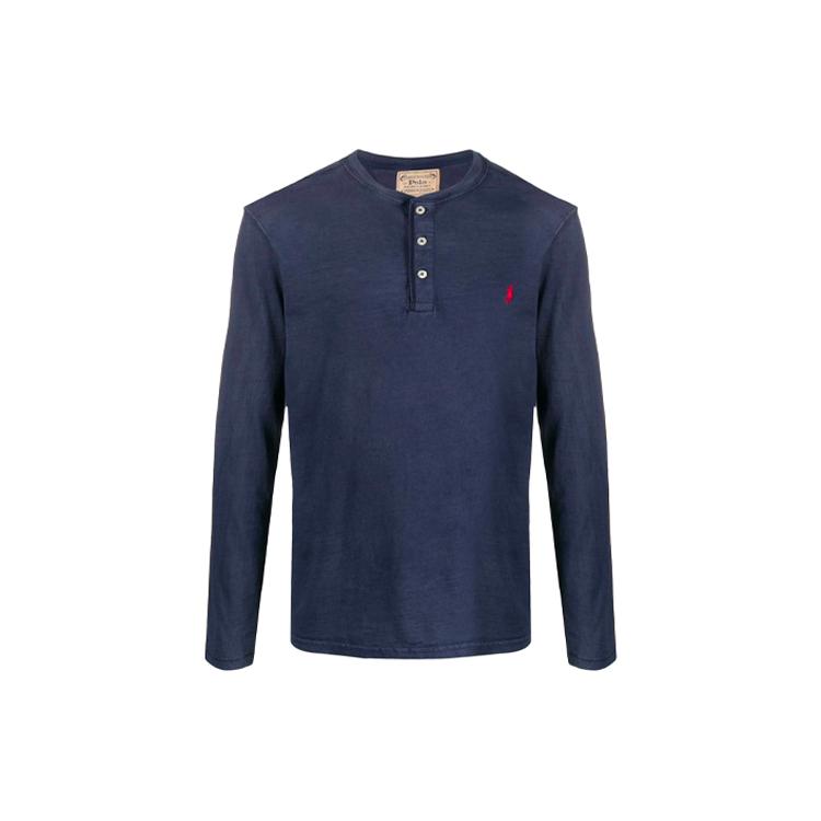 Polo Ralph Lauren button down embroidered logo T-shirt 710790058-003